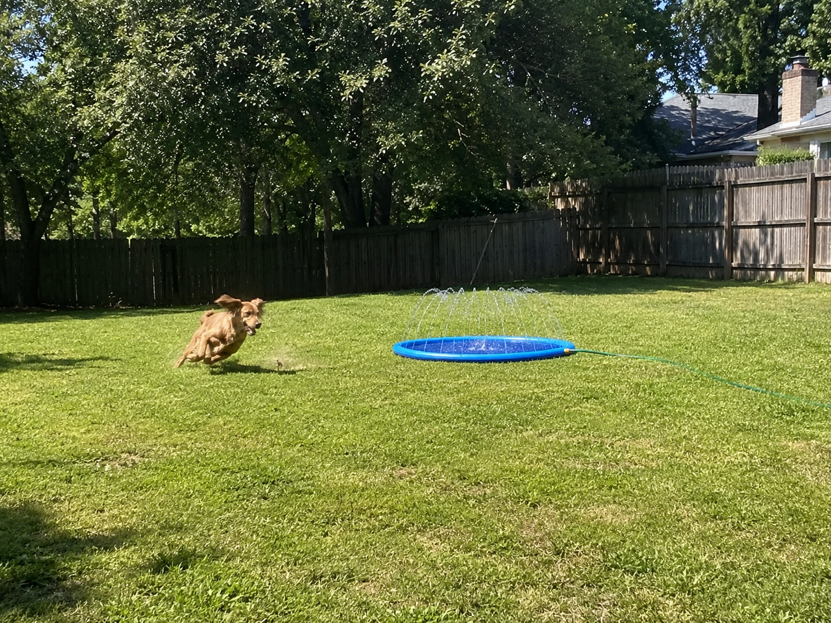 Le zoomies smettono di essere un problema quando succedono all'aperto